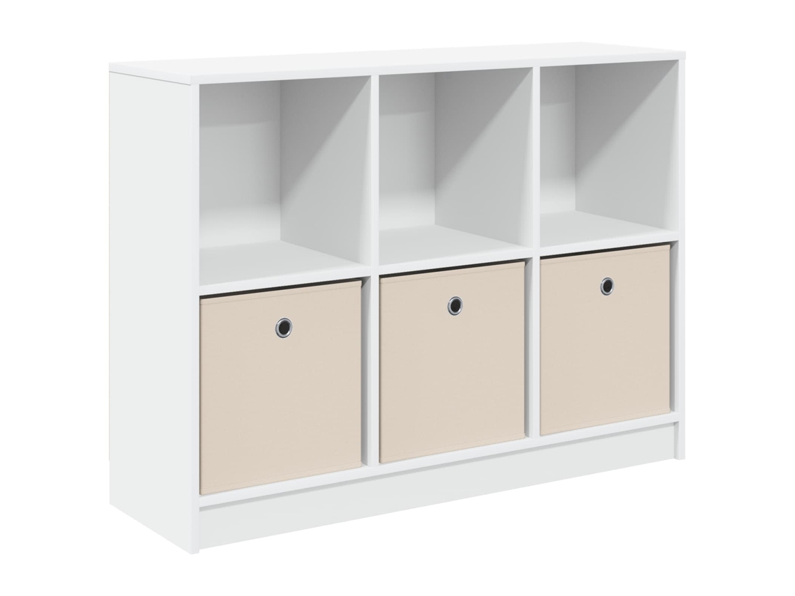Conjunto 1 Unidade De Armazenamento Buffet Vidaxl Branco Derivados De Madeira (102 X 32 X 73,5 Cm)