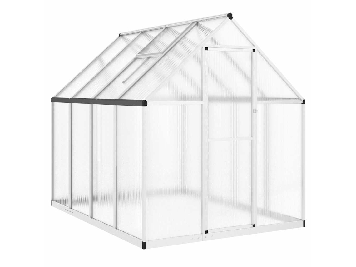 Greenhouse, Greenhouses Vidaxl Prateado Alumínio (224 X 169 X 195 Cm)