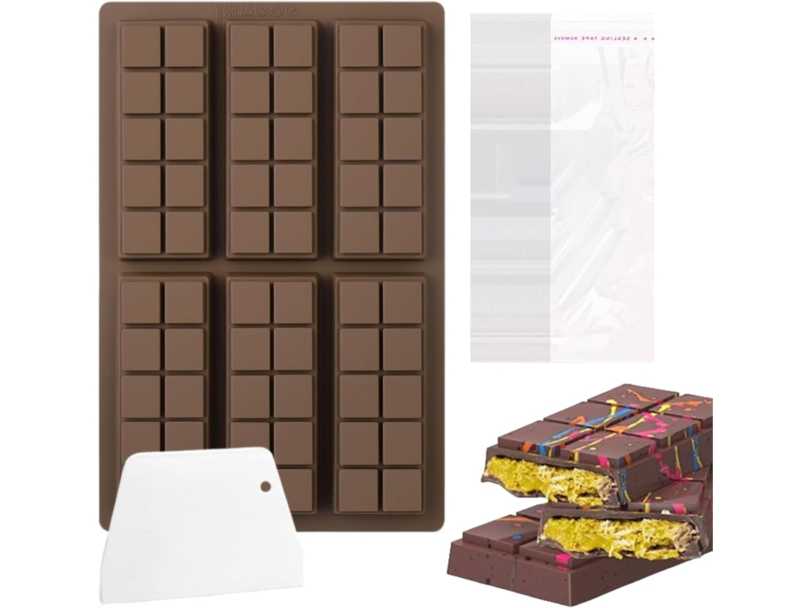 Formas De Chocolate Antiaderentes Fácil Desenformar.