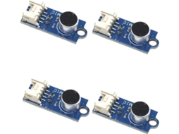 Módulo Sensor De Ruído Para Microfone, Com Interfaces De 3e 4 Pinos Para Projetos Áudio, Módulo Sensor De Reconhecimento