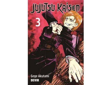 Livro Jujutsu Kaisen 03 de Gege Akutami (Português)