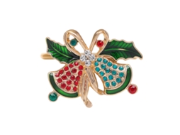 Anel Guardanapo Crisântemo Natal C1876 24