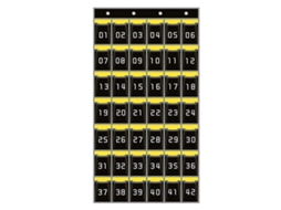 Organizador De Sala De Aula Suspenso Com 42 Bolsos Para Telefones E Calculadoras Everley891