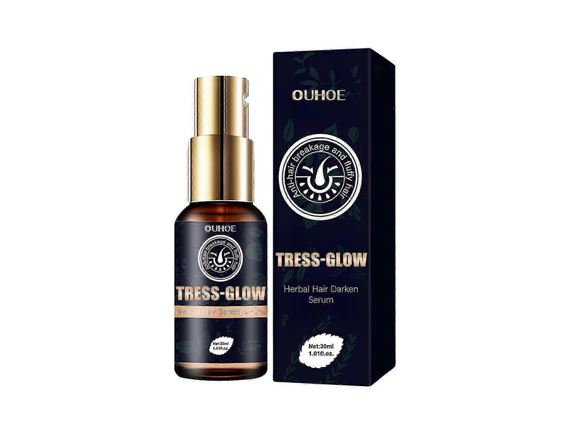 Ouhoe Herbal Dense Hair Essence Massage Moisturizing Scalp Hair Root Tough Soft Thick Bear