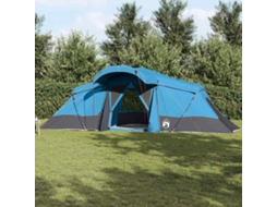 Vidaxl Barraca Familiar 6 Pessoa Azul E Cinza