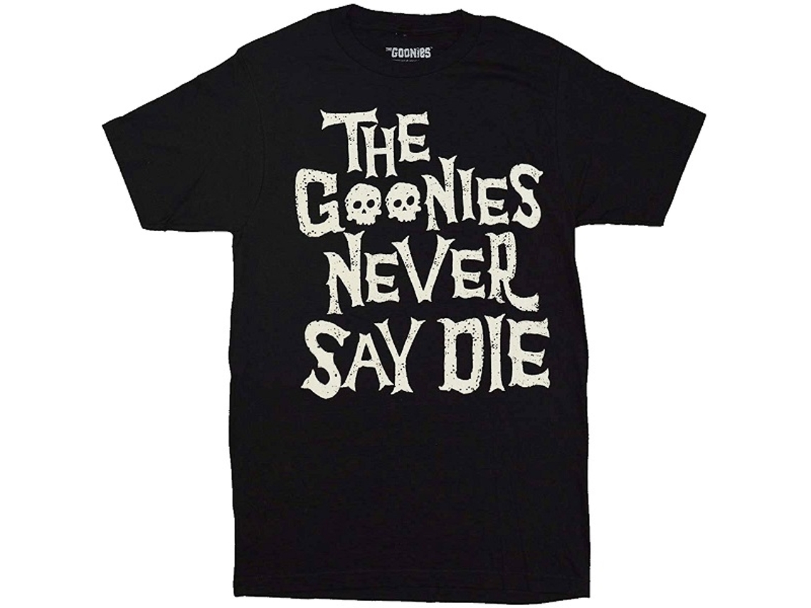 The Goonies Never Say Die Skulls T-shirt Unisex Adults Size:l