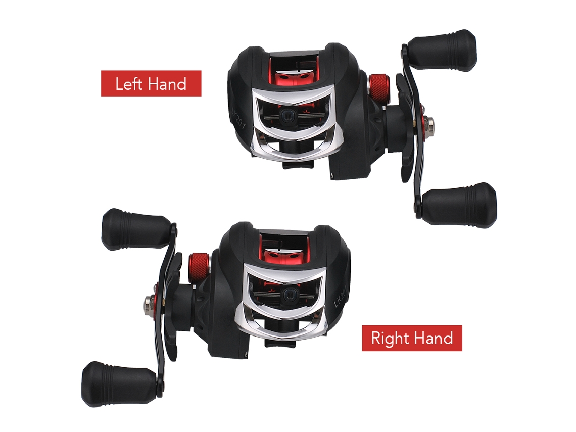 Molinete de Pesca Baitcast 19+1 Rolamentos MARCA