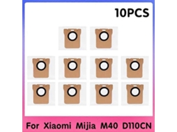 10pcs Saco Pó Compatível Para M40 D110cn Peças Reposição Acessórios Consumables