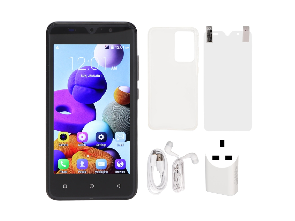 Mali smartphone 3g 5 Polegadas Tela Hd Android 10 2gb Ram 16gb Câmera 8mp Reconhecimento Facial