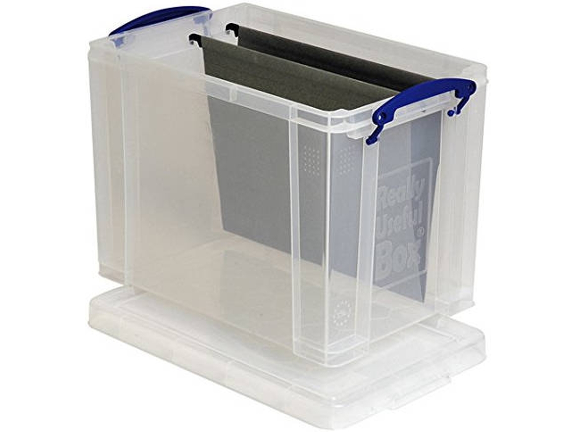 Caixa REALLY USEFUL BOXES UB19LC (Transparente - 39.5x25.5x29cm - 19L)