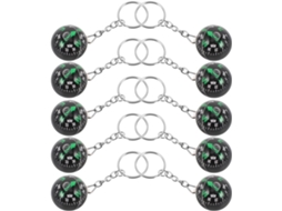 Chaveiro Com Bússola Esférica Em Acrílico, Leve E Prática, Ideal Para Caminhadas E Acampamentos