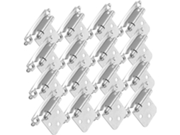 Conjunto De 16 Dobradiças Fechamento Automático Para Armários,