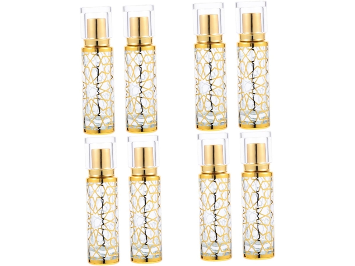 De 4 Frascos De Vidro Vazios Com Spray, Atomizadores Recarregáveis Para Perfumes, Cosméticos E Design.