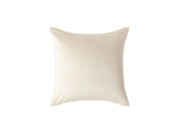 Homescapes Cream European Size Pillowcase Organic Cotton 400 Tc, 40 X 40 Cm