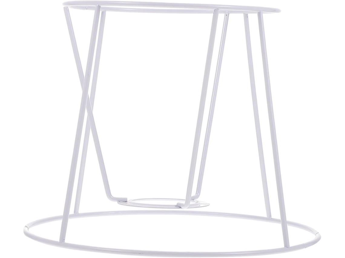 Suporte Robusto De Ferro, Com Diâmetro De 14 A 19 Cm, Estrutura Feita À Mão Para Luminária De Mesa Suspensa (faça Você Mesmo).