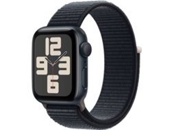 APPLE Watch SE GPS 40 mm Meia-noite com Loop Desportiva Meia-noite