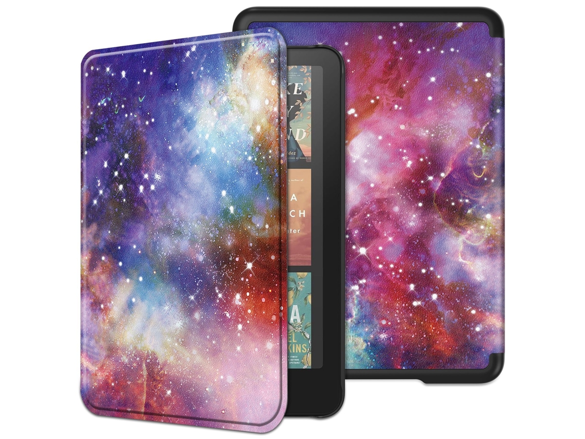 Capa Para 2024 Kindle Paperwhite De E Book De 12ª Geração 7 Polegadas, Via Láctea Hexinyigjly (kpw6)