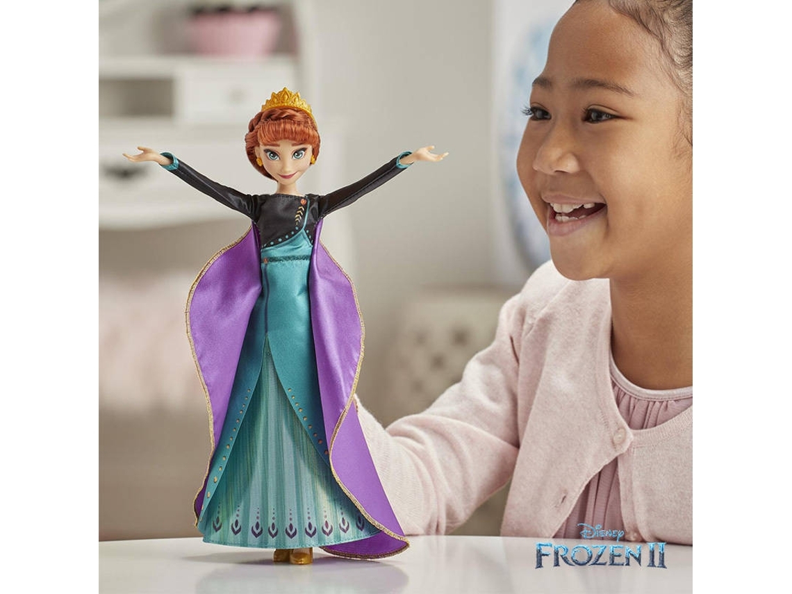 Frozen - Boneca Cantora Elsa Frozen 2, DP FROZEN