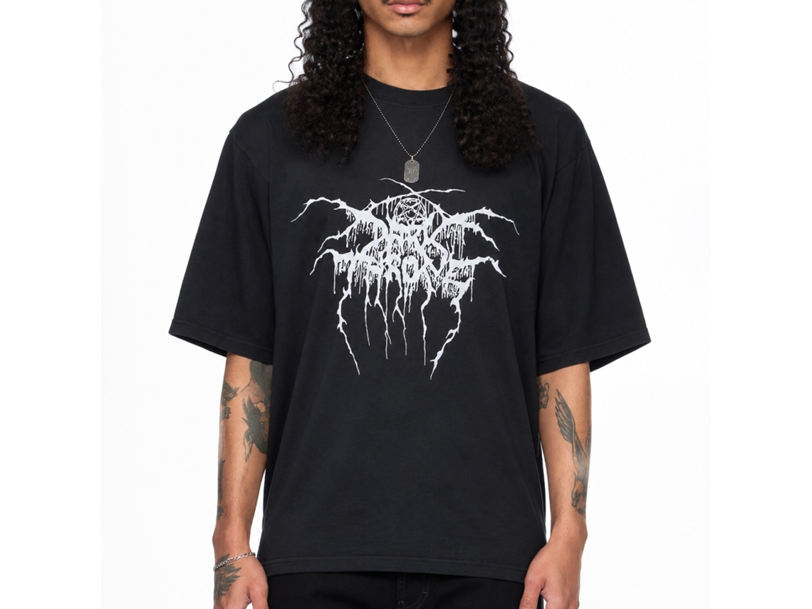 Darkthrone Baphomet T-shirt Unisex Adults Size:l