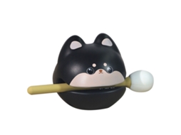 Baok-instrumento De Percussão De Resina Zen Pez Cuto Bloco Ornamental De Escritório Para Meditação E Alivio Do Estresse Mini Figura Animal Brinquedo