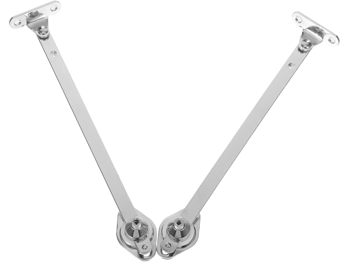 Conjunto De 2 Dobradiças Ocultas Em Liga Zinco Para Armários, Com