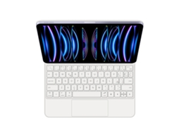 Teclado Semi Fio para iPad Pro 13 2024 Espanha Branco Ushion (m4)