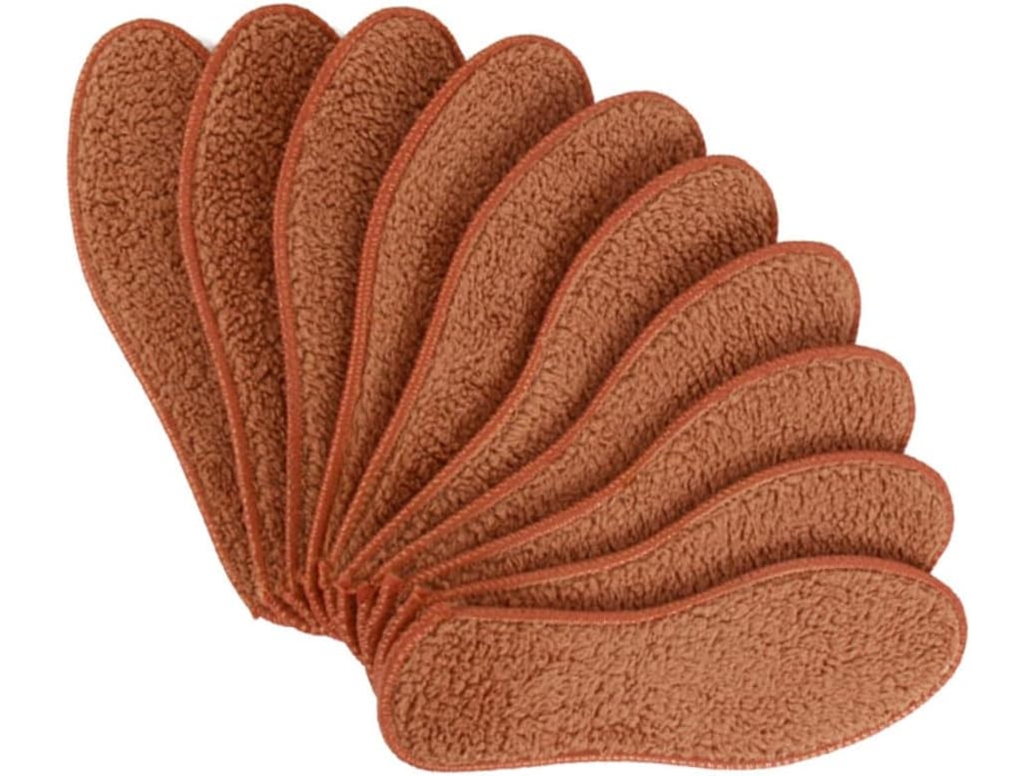 Pares De Palmilhas Absorventes Inverno Para Homens, Em Lã De Alpaca Grossa, Quente E Desodorizante, Estilo Militar, Na