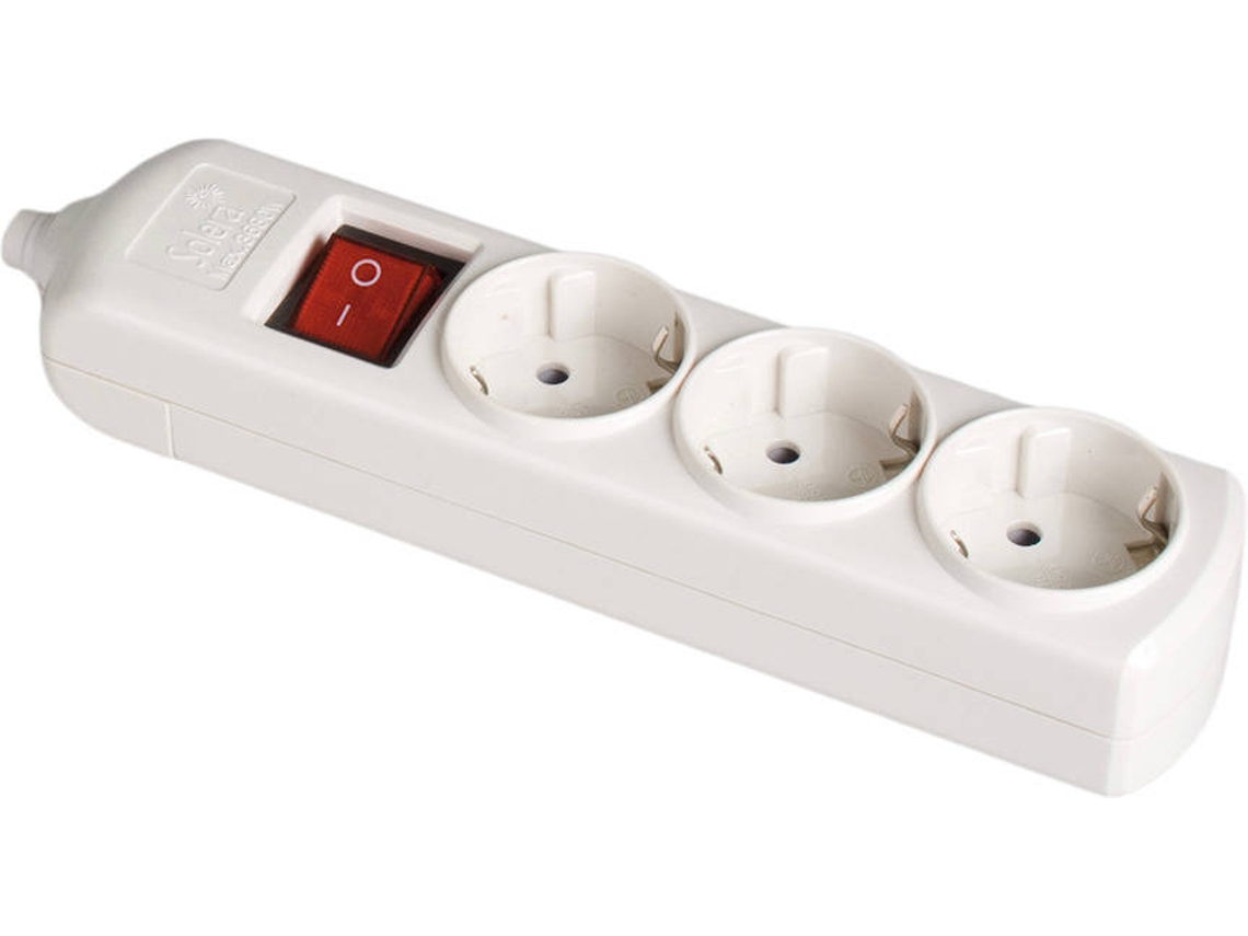 Extensão Elétrica SOLERA Branco (3 Tomadas)