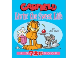 Livro Garfield Livin the Sweet Life His 72nd Book de Jim Davis (Inglês)