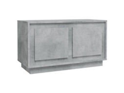 TV Móvel Derivado da Madeira Cinzento Cimento MAISON EXCLUSIVE (80x35x45 cm)