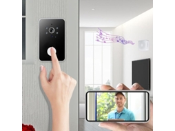 Campainha De Vídeo Sem Fio Inteligente, Interfone Visual Inteligente, Visão Noturna Hd, Campainha De Segurança Wifi, Adequada Para Casa Slowmoose