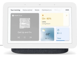 Assistente Inteligente GOOGLE Nest Hub 2ª geração (Google Assistant - Cinzento)