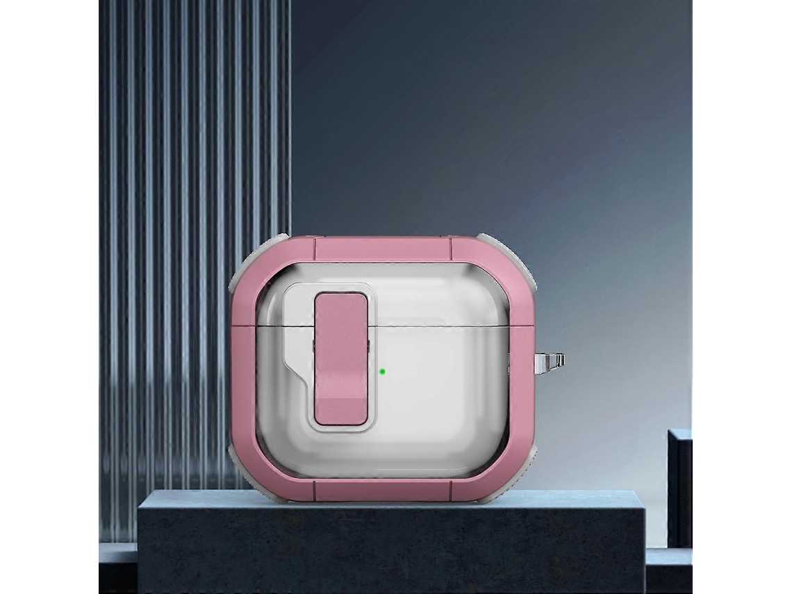 Estojo Protetor Thunder Clear Para Fones De Ouvido Sem Fio Com Interruptor Magnético Para Airpods 3