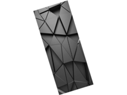 Adesivo De Parede Autoadesivo Para Porta 2, 90x200, Em Pvc Preto, À Prova D'água E Fácil De Instalar.