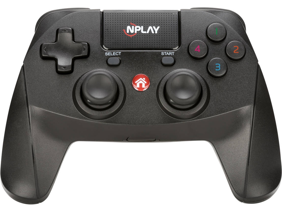 Comando sem fios NPLAY Blackfire (PS4/PS3/PC - Preto)