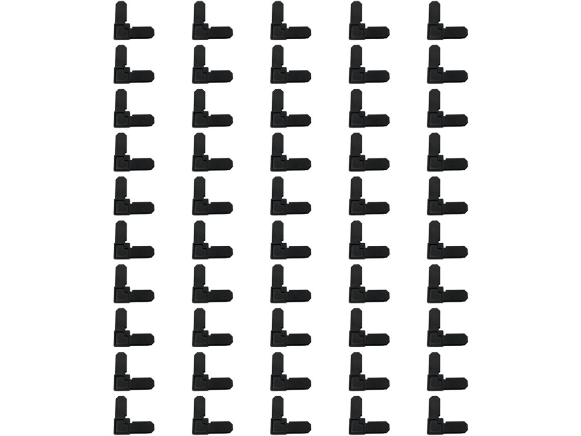 Conectores Angulares Reforçados De 5 16x 3 4 Polegadas Para Moldura Tela Janela, Acessórios Para Substituição De Tela