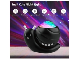 Luz Noturna Do Projetor Star Luzes Do Projetor Aurora Galaxy 4 Em 1 Luzes Noturnas Snail Kids Para Quarto Com Coluna Remota/música Yizhood