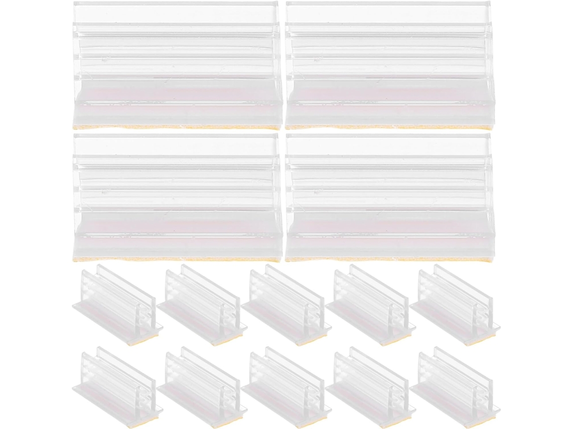 Conjunto De 100 Pequenos Clipes Decorativos Suportes Sinalização, Suportes Painéis De Mesa, Suportes