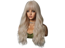 Cabelo cacheado com ondas grandes, 64 cm SFUSHOS