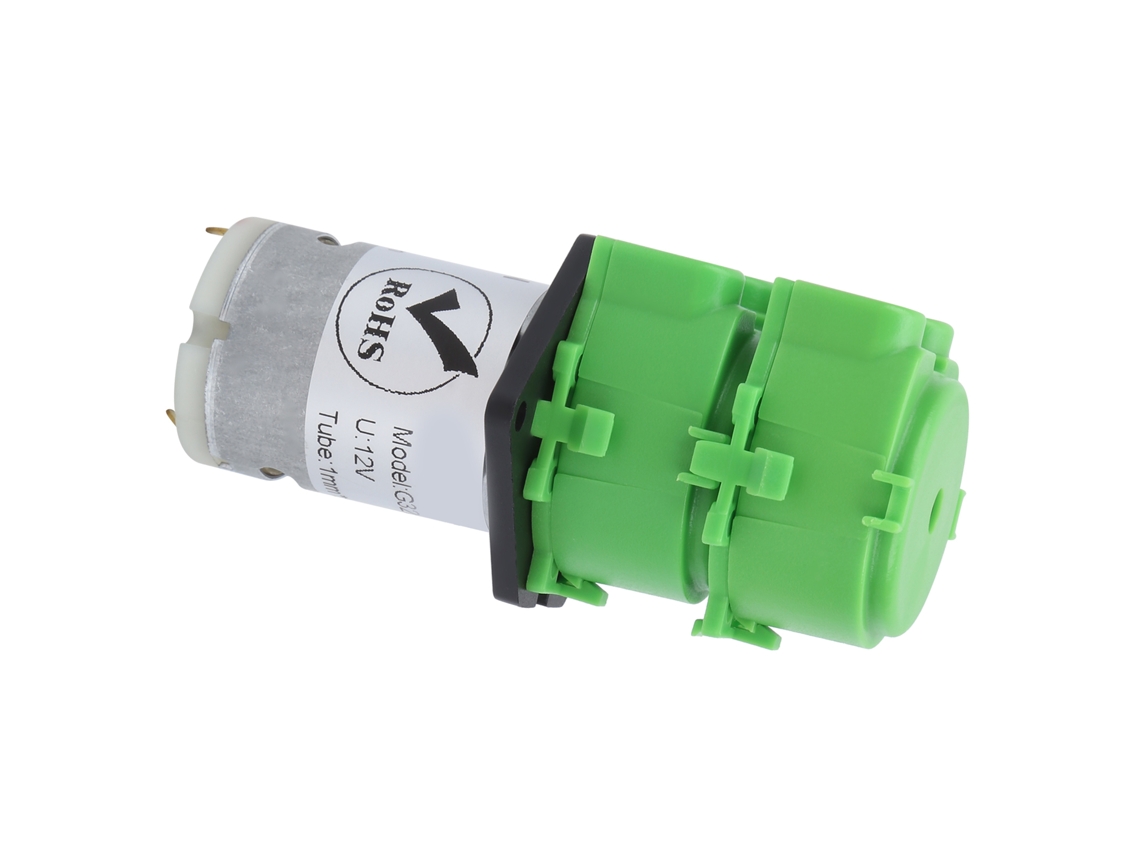 Bomba Peristáltica Dupla Cabeça 12v Dc 3mm