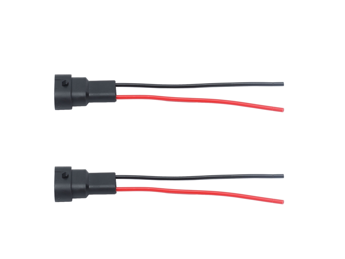 Laxiscreed Conjunto De Cabos De Cobre Com Socket E Plugue Macho Para Lâmpadas 12v Led