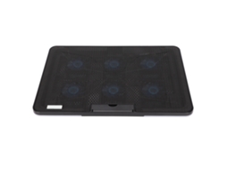 Resfriador De Laptop (6 Ventiladores, Velocidade Ajustável Por Botão Rotativo)