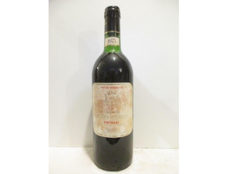 Vinho Tinto CHÂTEAU LACROIX JEANDEMAN 1975 (75 cl - 1 unidade)