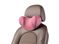 2026 almohada de Reposacabezas Ergonómica para Cuello, Espuma de Memoria, Lavable, para Coche, Oficina Y Juegos (2 Rosas)