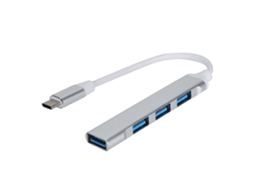 Hub USB-C 4 em 1 com Adaptador Multiportas CHABERLU