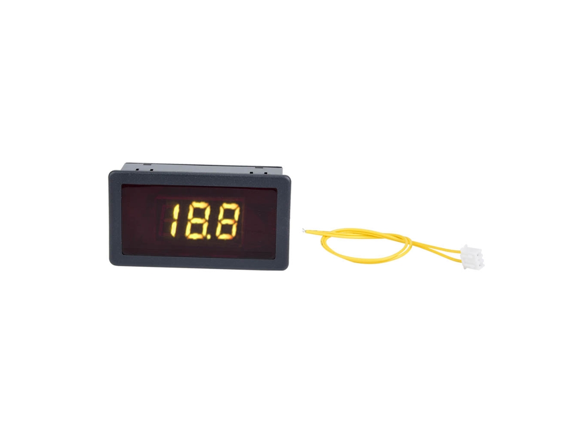 Voltímetro Digital Led 0.56 Polegadas Painel Tensão Ac 70 380v Dígito Amarelo