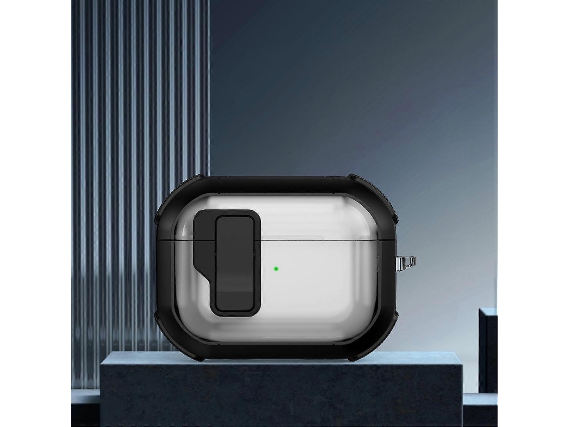 Estojo Protetor Thunder Clear Para Fones De Ouvido Sem Fio Com Interruptor Magnético Para Airpods Pro