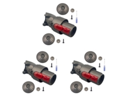 Acessório Para Aspirador 3x, 3x V7 V10 V11 V15 Acessórios 100w Direct Drive Suction Head Connector Adapter+v-ball Wheel