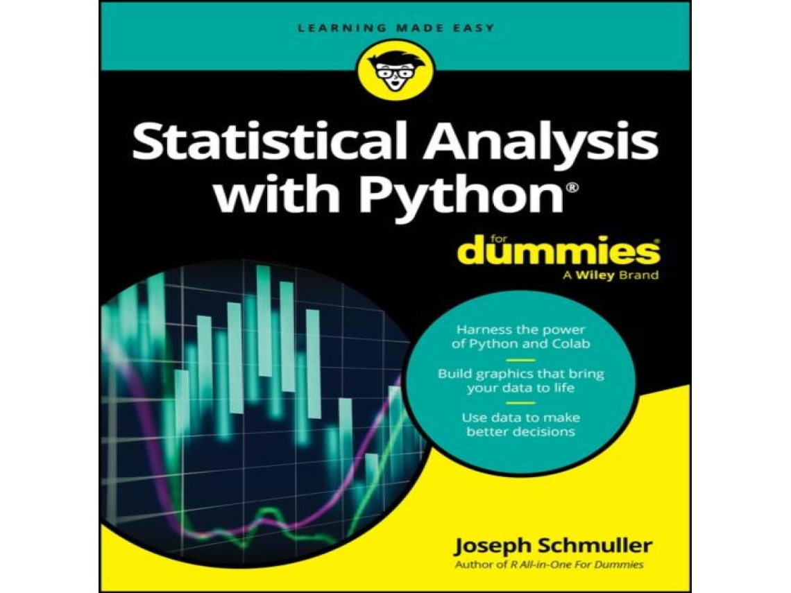 Livro Statistical Analysis with Python For Dummies de Joseph Schmuller (Inglês)