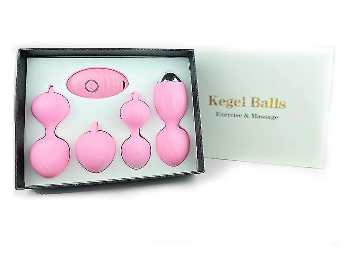 Conjunto De Bolas Kegel Para Mulheres 3 Em 1 Controle Remoto Sem Fio À Prova Dágua Não Tóxico Sem Cheiro Seguro, Carregamento Usb